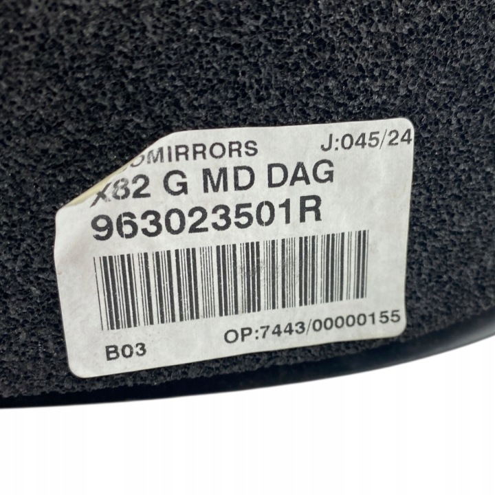GAUCHE RÉTROVISEUR 7PIN RENAULT TRAFIC IV NISSAN NV300 2021-