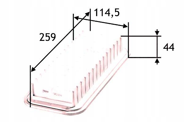 FILTRO AIRE VALEO 585059 