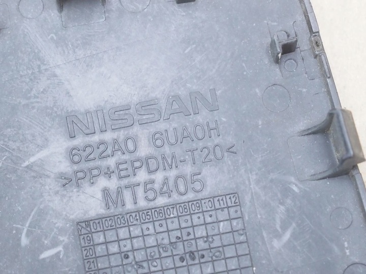 NISSAN QASHQAI III J12 21- BOUCHON CROCHET PARE-CHOCS AVANT 622A06UA0H