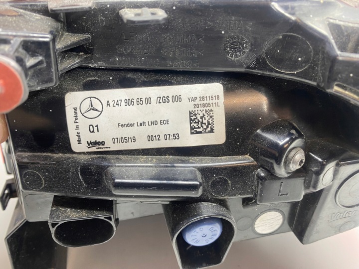 MERCEDES B CLASSE W247 PHARE GAUCHE GAUCHE ARRIÈRE ARRIÈRE LED A2479066500