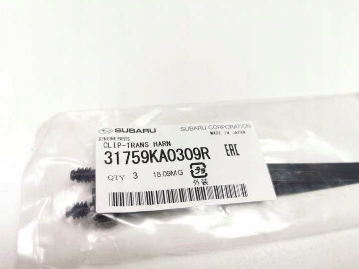 AGRAFE FAISCEAU DE CÂBLES FILS SUBARU BRZ TOYOTA GT86 OE 31759KA0309R