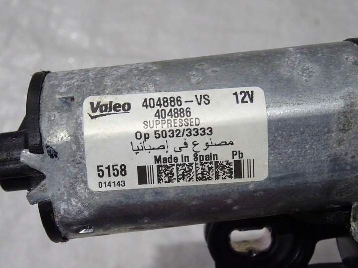 MOTOR LIMPIAPARABRISAS VALEO 404886 