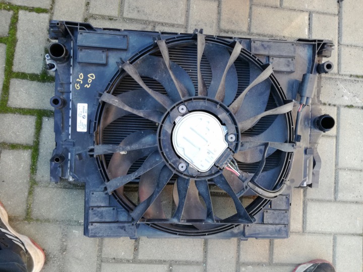 BMW G30 G31 PANNEAU AVANT RENFORCEMENT CZOLOEW RADIATEURS VENTILATEUR 2.0D