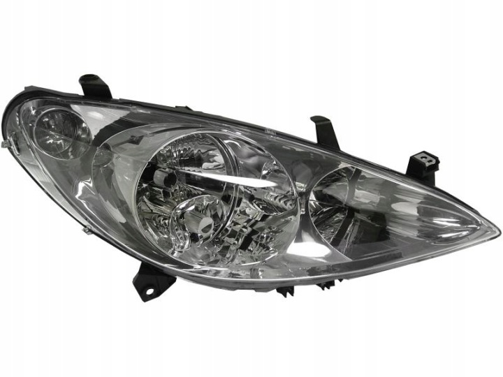 PROJECTEUR DROIT (H1/H7, ÉLECTRIQUE AVEC MOTEUR COULEUR WKLADU: CHROMÉ