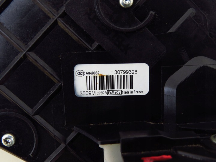 SERRURE DE PORTE GAUCHE ARRIÈRE ARRIÈRE 10 GOUPILLE 30799326 VOLVO XC60 I S40 II V50