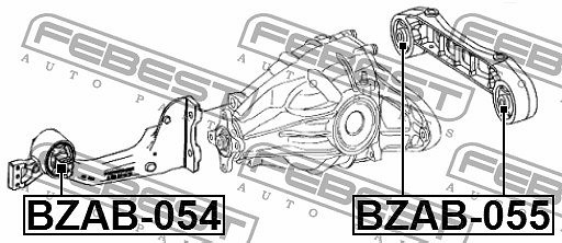 BLOQUE SILENCIOSO DIFERENCIAL MERCEDES VITO/VIANO 03-14 /TYLNA/ 