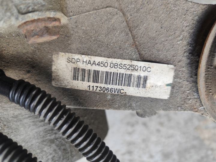 PONT ARRIÈRE DIFFÉRENTIEL HALDEX 2.0 TDI AUDI Q3 8U QUATTRO 4X4 0BS907554D 0BS525010C
