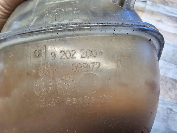 RÉSERVOIR D'EXPANSION OPEL VECTRA C 9202200 2.2L GASOLINE 114KW 2006