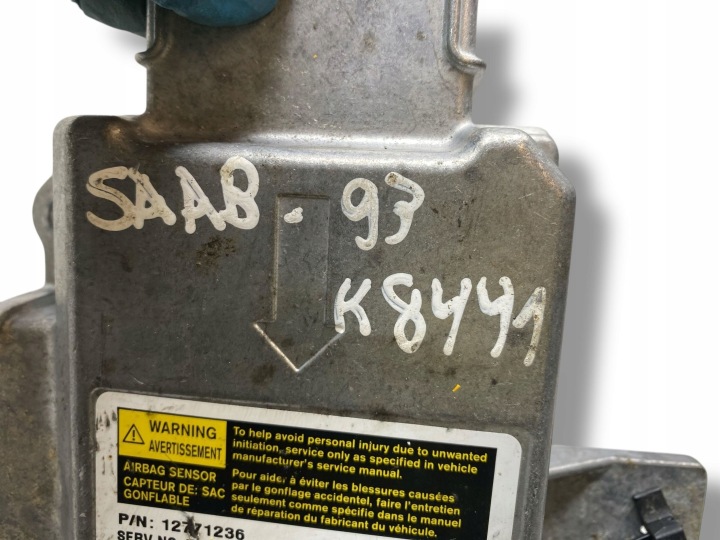 SAAB 9-3 VER2 2006 CONTRÔLEUR MODULE AIRBAG 12771236
