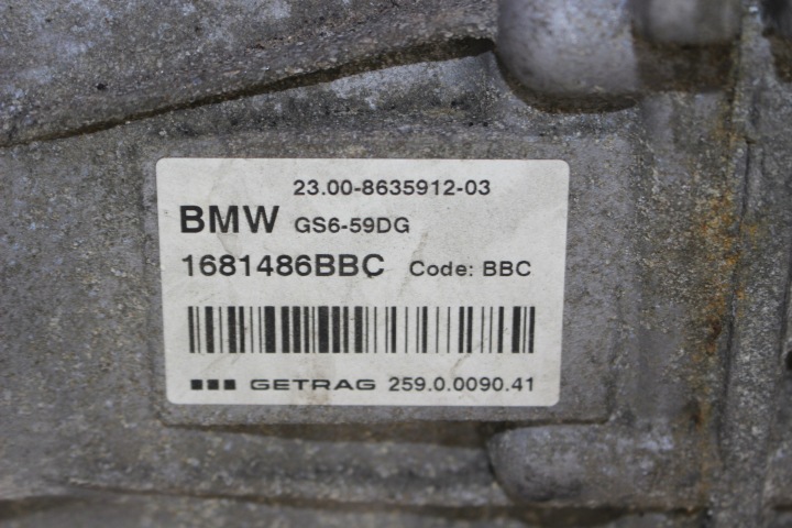 BOÎTE DE VITESSES MANUEL BMW F45 F46 F48 8635912