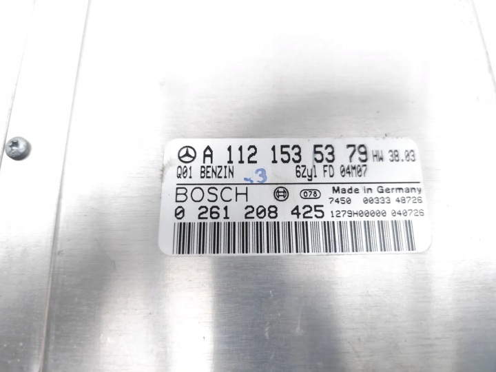 MERCEDES SL R230 W230 230 MODULE ORDINATEUR CONTRÔLEUR MOTEUR A1121535379