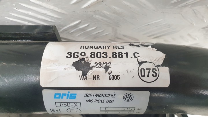 VW VOLKSWAGEN PASSAT B8 VARIANT UNIVERSEL CROCHET ATTELAGE ÉLECTRIQUE 3G9803881C