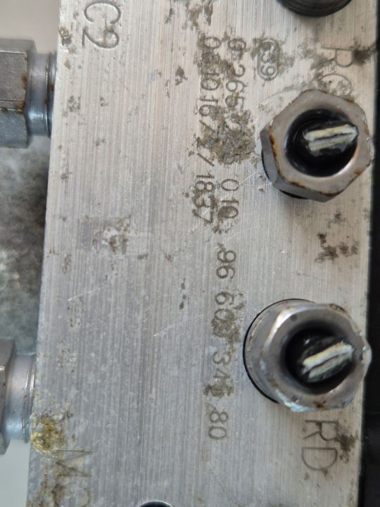 CITROEN C4 PIKASSO I POMPE ABS CONTRÔLEUR 9661963780 0265950464