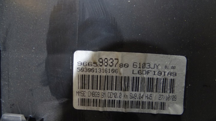 COMPTEUR PEUGEOT PARTENAIRE II 1.6HDI