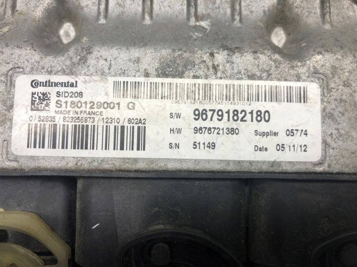 ORDINATEUR CONTRÔLEUR MOTEUR ECU JUMPER BOXER DUCATO S180129001G 9679182180