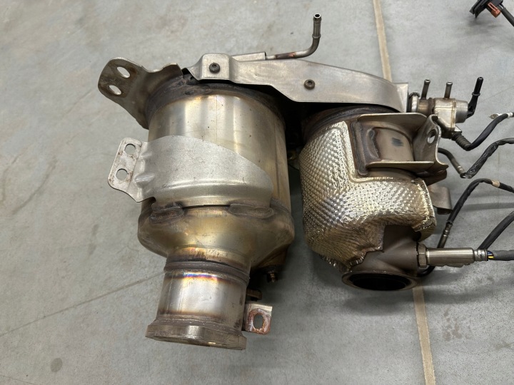 COMPLET CATALYSEUR A6 C7 2.0 TDI 04L131765BP 04L131670S PARFAIT