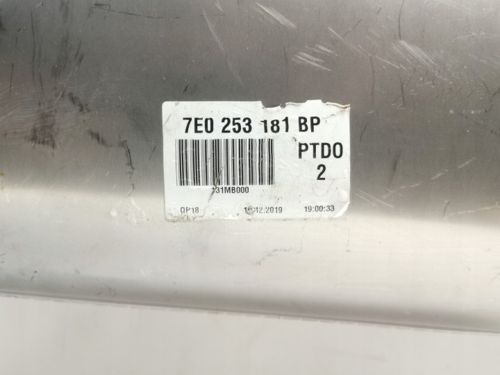 SILENCIEUX CENTRAL FINAL VW 7E0253611G 7E0253181BP