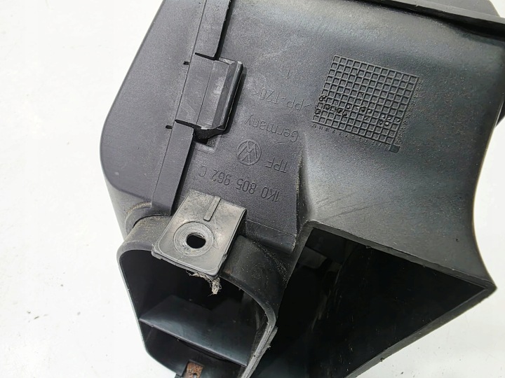 ADMISSION GUIDE D'AIR AUDI A3 8P 1K0805971C 1K0805962C 1K0805965C 1/25