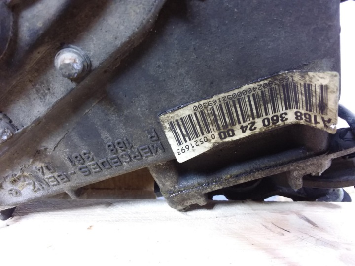 MERCEDES A160 W168 LIFT 1.7CDI 95 KM BOÎTE DE VITESSES MANUEL