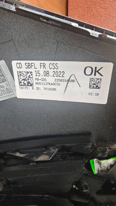 PARE-CHOCS AVANT AVANT KIA PRO CEE'D III CS CSS LIFT