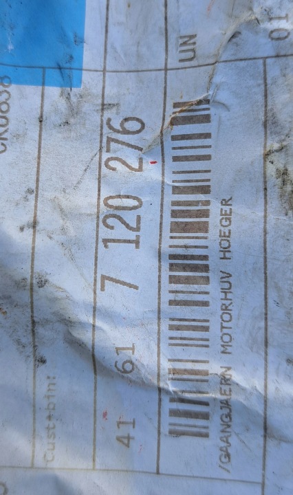 BMW 5 E60 E61 CHARNIÈRES CAPOTS GAUCHE DROIT 7120275 7120276 ENSEMBLE