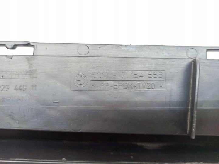 GRILLE PARE-CHOCS CENTRALE BMW 3 TOURING (E91) 51117154553 2.0L DIESEL 2011