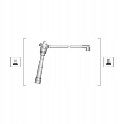 MAGNETI MARELLI CONDUITES DE DÉRIVATION ZAPL PUNTO II 1.2 16V