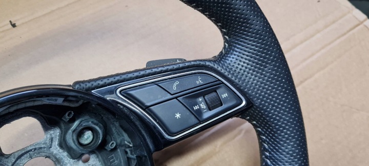 A4 B9 8W LIFT VOLANT SLINE CUIR SCIETA VOITURE 8W0419091FC A5 8W