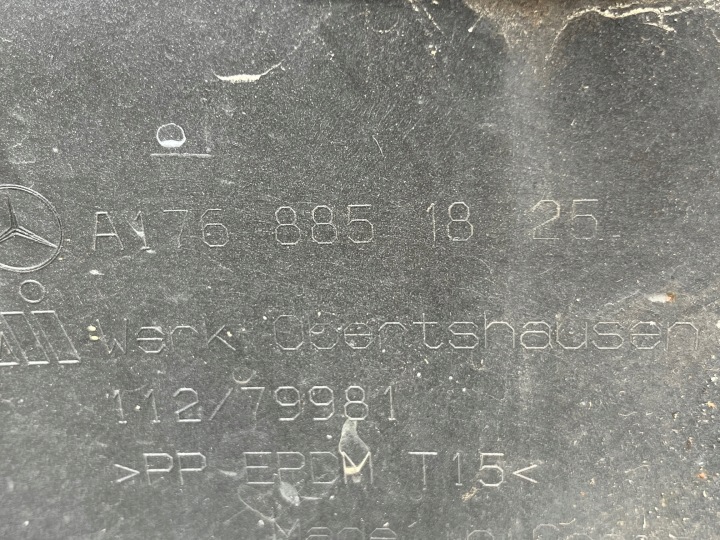 PARE-CHOCS AVANT AVANT MERCEDES A-KLASA A CLASSE AMG W176 A176 12 15