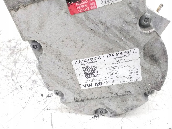 VOLKSWAGEN ID.3 2020 COMPRESSEUR DE CLIMATISATION CLIMATISATION A/C