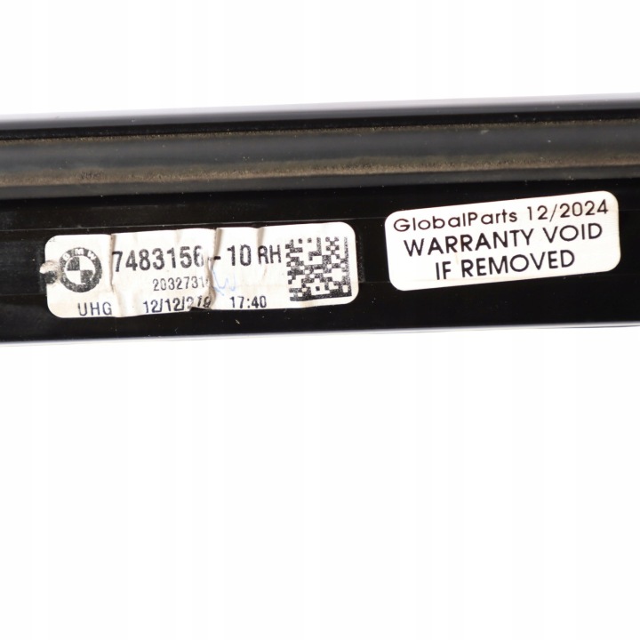 BMW F44 MOULURE TOITS DROIT AVANT DROITE AVANT BRILLANT 7483156