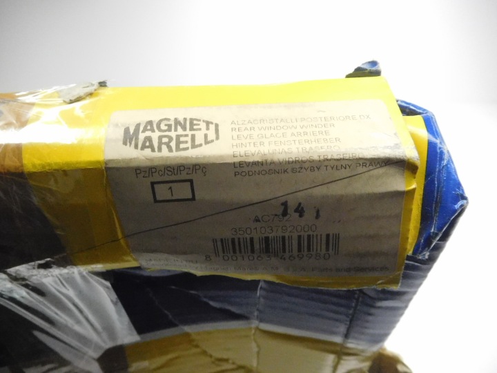 ÉLÉVATEUR VITRES DROIT ARRIÈRE RENAULT SCENIC II AC792