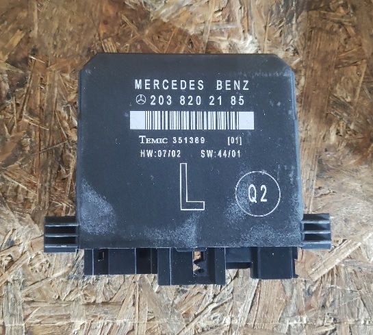 MÓDULO UNIDAD DE CONTROL DE PUERTA IZQUIERDO PARTE TRASERA MERCEDES W203 