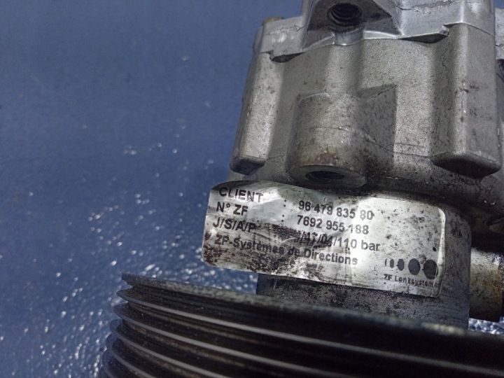 CITROEN C8 2.2 B POMPE AMPLIFICATEUR CAOUTCHOUC 9647983580