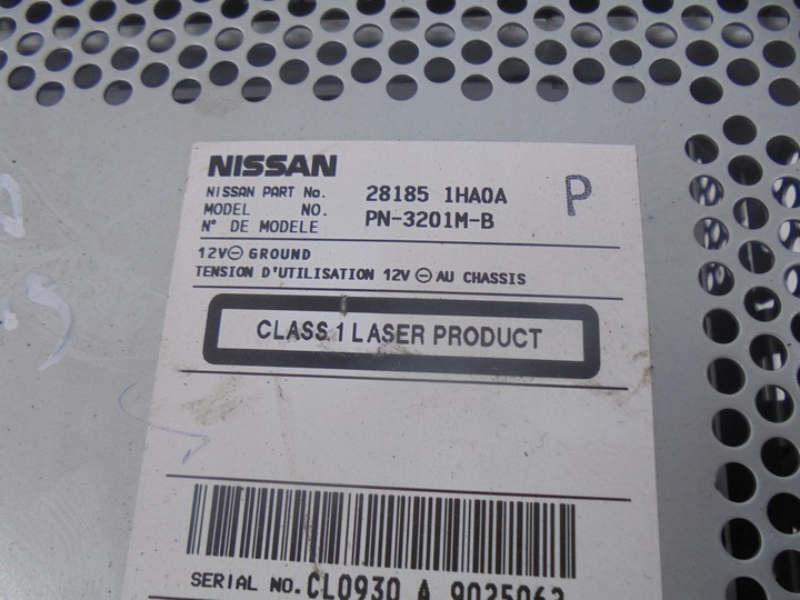 RADIO MANUFACTURADO CD 28185-1HA0A NISSAN MICRA K13 