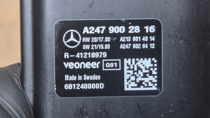 CAMÉRA VITRES AVANT ASSISTANT MERCEDES W206 W247 X243 OE A2479002816 NEUF
