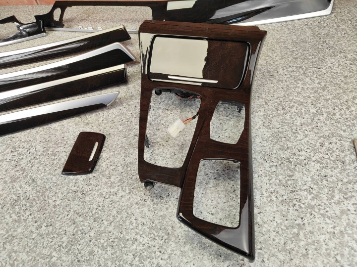 BMW F10 F11 BAGUETTES MOULURE DÉCORS CONSOLES TABLEAU DE BORD BOIS JESION 9192937