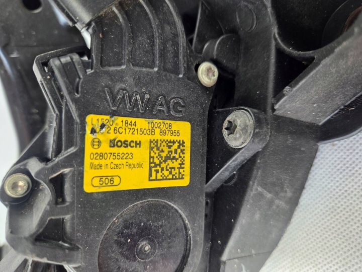 SKODA FABIA III PÉDALE FREINS GAZ 6C1721058D