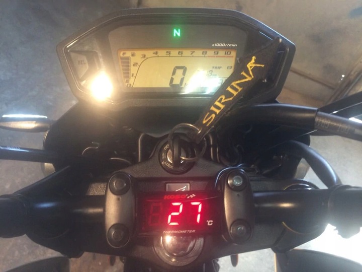 INDICADOR TEMPERATURA TERMO MOTOCICLETA LCD KOSO 