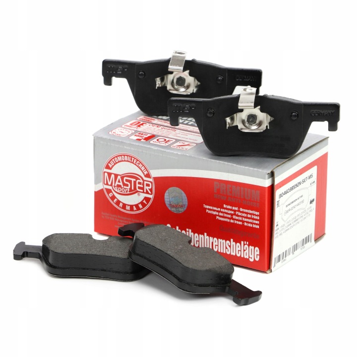 KIT PLAQUETTES FREINS FREINS DISQUE PLAQUETTES 13046038592N-SET-MS