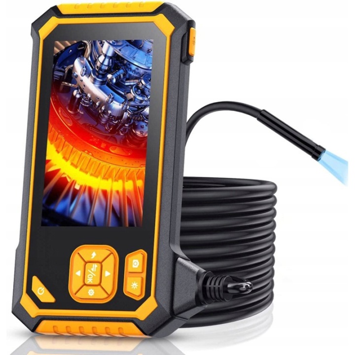 2 CV CAMÉRA INSPEKCYJNA ENDOSKOP 5M COMPLET HD MONITEUR LCD USB 6LED IP67 VERS