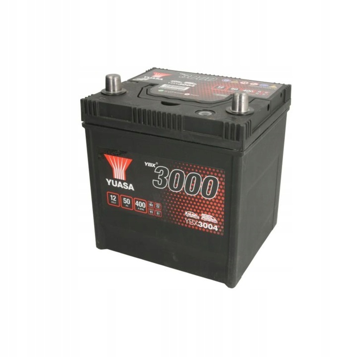 BATTERY YUASA YBX3004, 50AH, 50 AH, 400A, 202X173X225, L+ photo 2 - milautoparts-fr.ukrlive.com