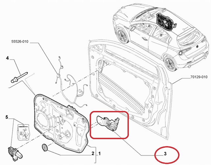 LAIKIKLIS KREIPIAMOJI STIKLAI ALFA ROMEO GIULIETTA nuotrauka 4