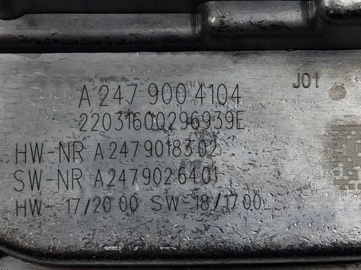 CONTRÔLEUR GAUCHE AVANT A2479004104 VERS MERCEDES CLASSE GLC W253 2015-2019