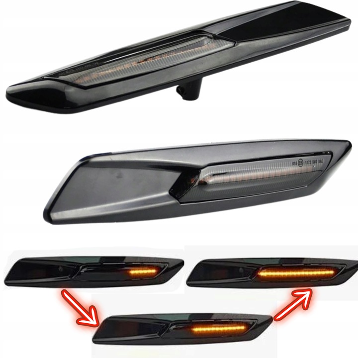 DYNAMIC BLINKERS SIDE LED BMW E46 E60 E90 E87 DYMIONE FLOATING 