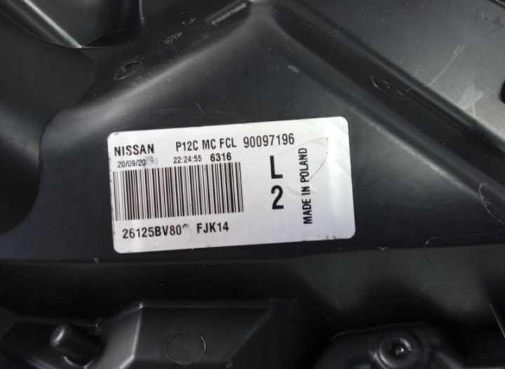 NISSAN JUKE LIFT 14- PHARES AVANT FJD LED ORIGINAL