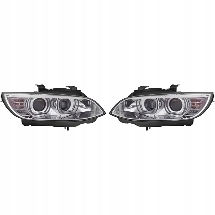 PHARES BMW 3 E90 E91 05-08 SEGMENTS CCFL CHROME