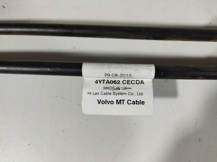 VOLVO S60 2.0 D2 13- CÂBLES CHANGEMENTS VITESSE