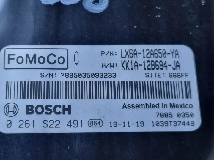FORD ESCAPE IV 2020 CONTRÔLEURS MOTEUR