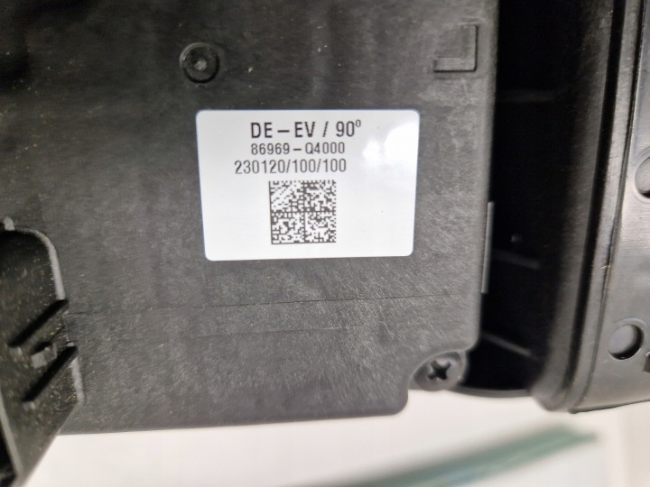 KIA NIRO STORE GRILLE D'AÉRATION AIR 86952-Q4000
